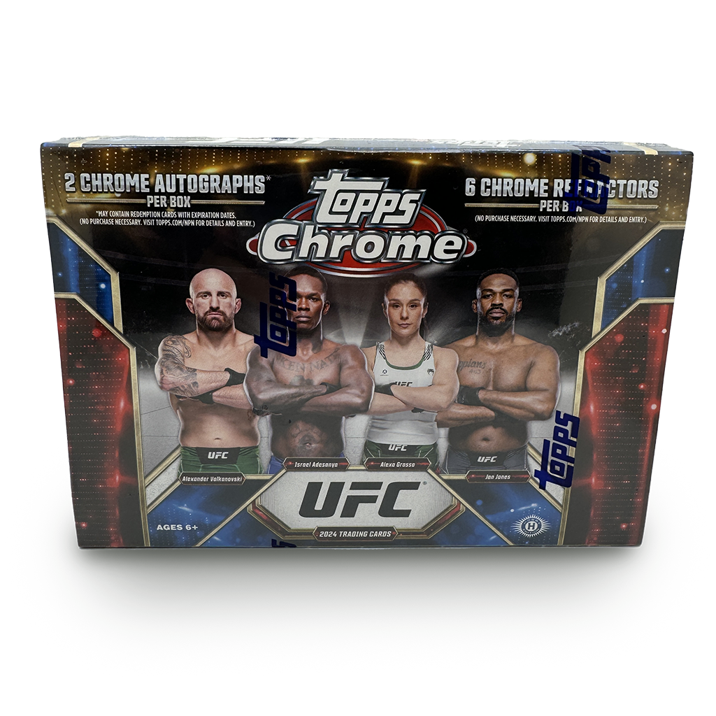 2025 Topps Chrome UFC Breakers Delight Box CardsHQ