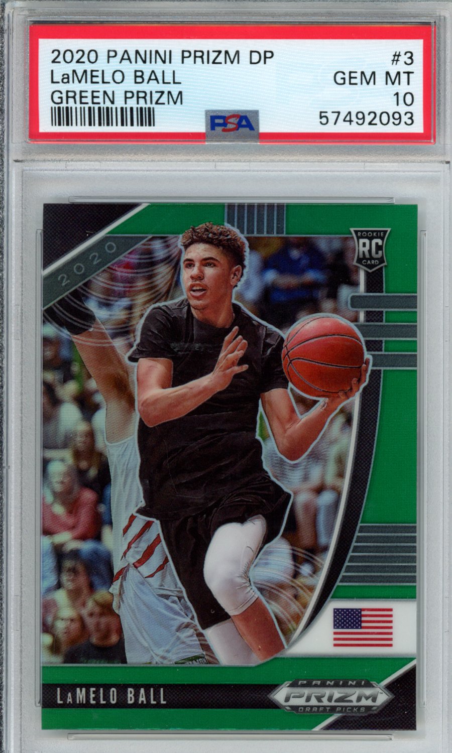 Panini Prizm Lamelo ball green Prizm psa 10 offers