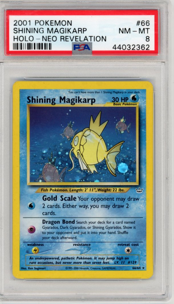 Pokemon purchases Shining Magikarp