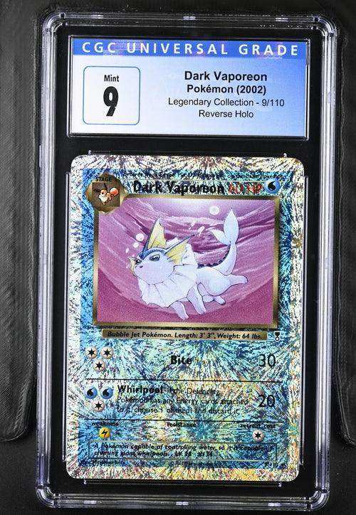 Dark Vaporeon factory legendary Collection reverse foil