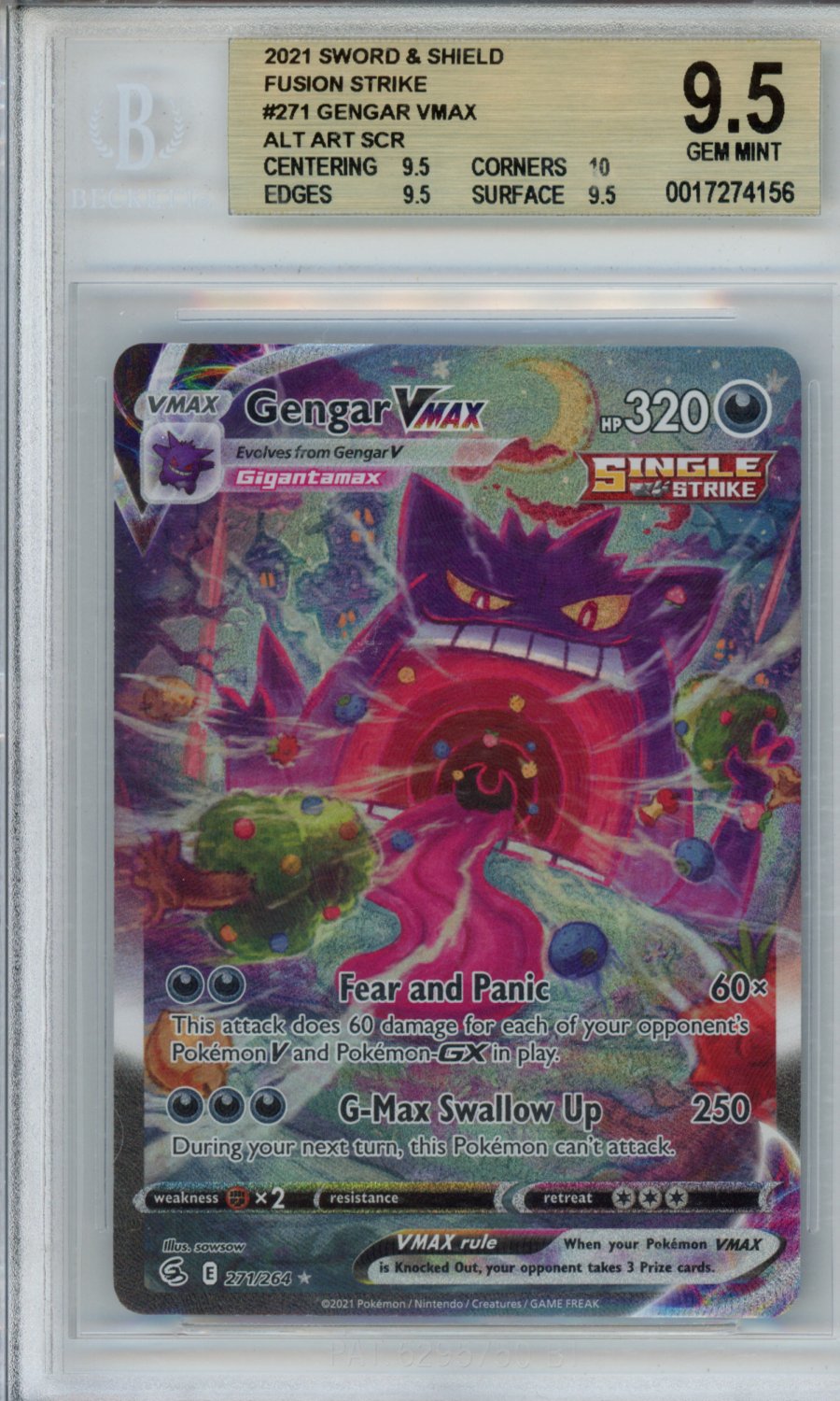 Gengar sale vmax alt art