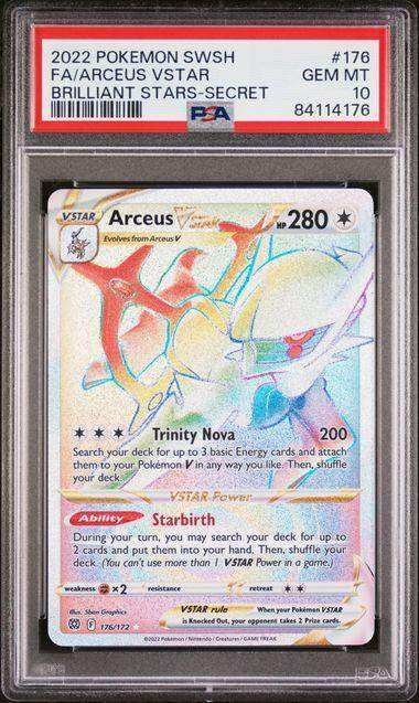 2022 shops FA Arceus VStar-Secret PSA 10