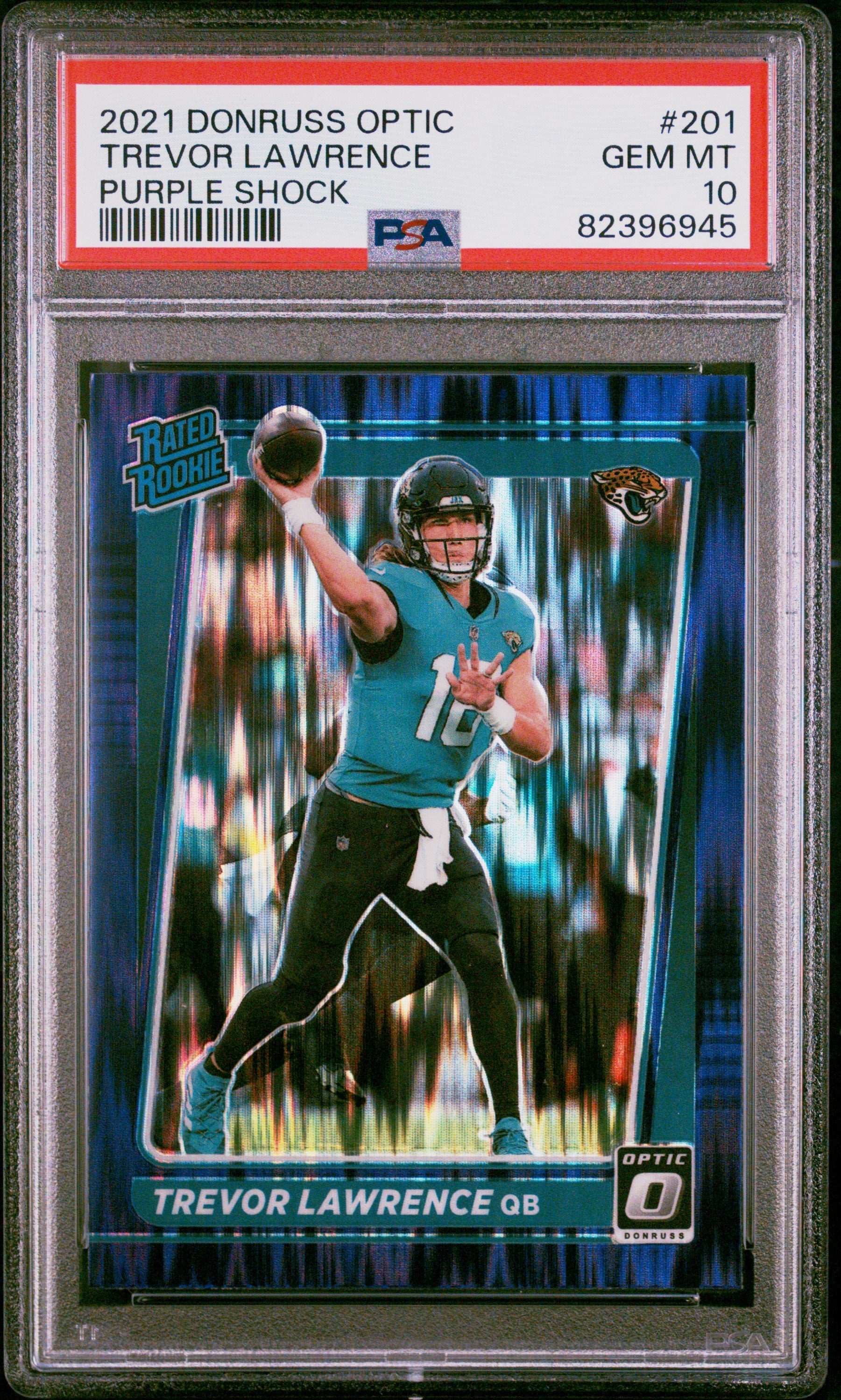 2021 Optic store Trevor Lawrence Blue Scope Prizm