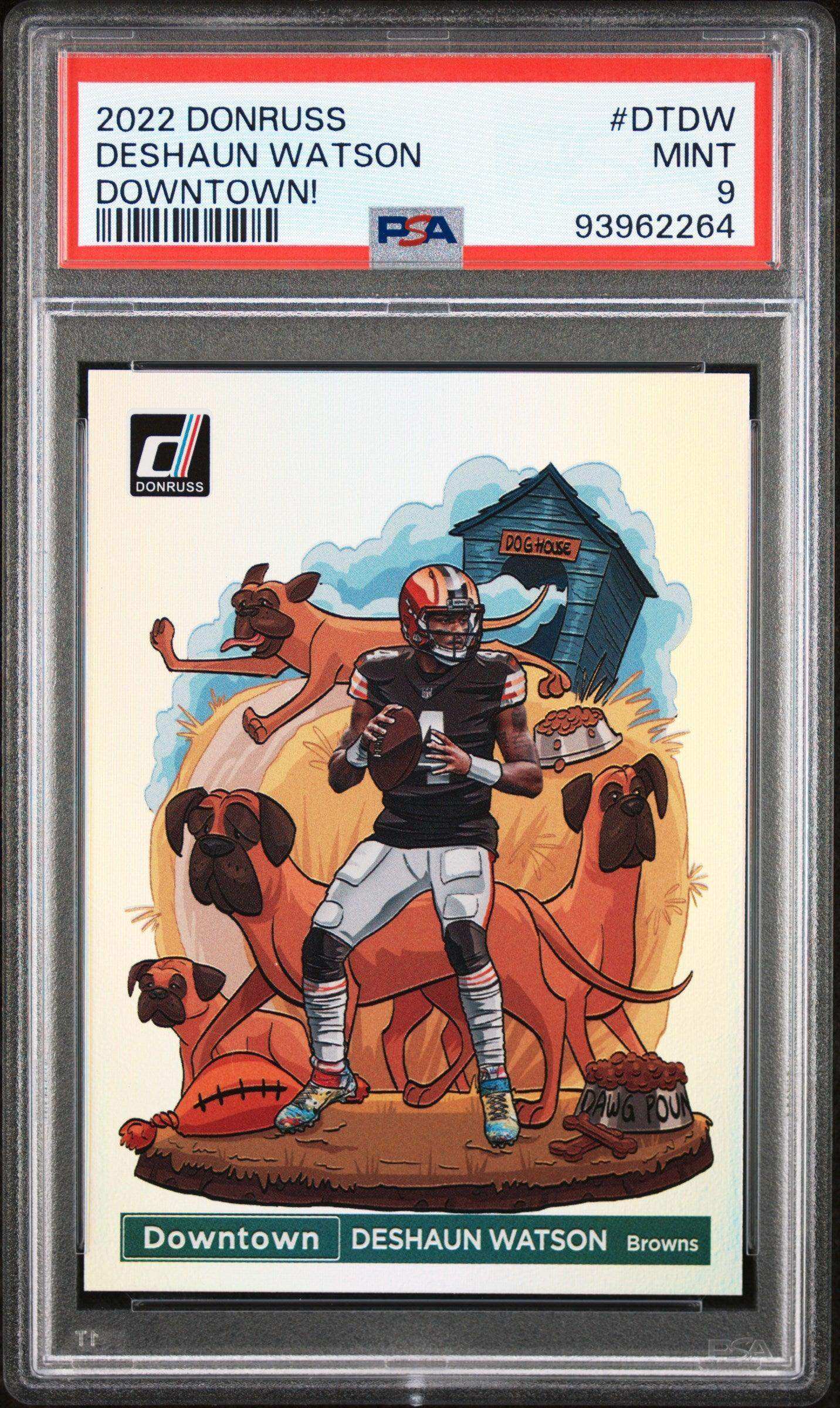 2022 Donruss store Football Deshaun Watson Aqueous Test SSP Browns