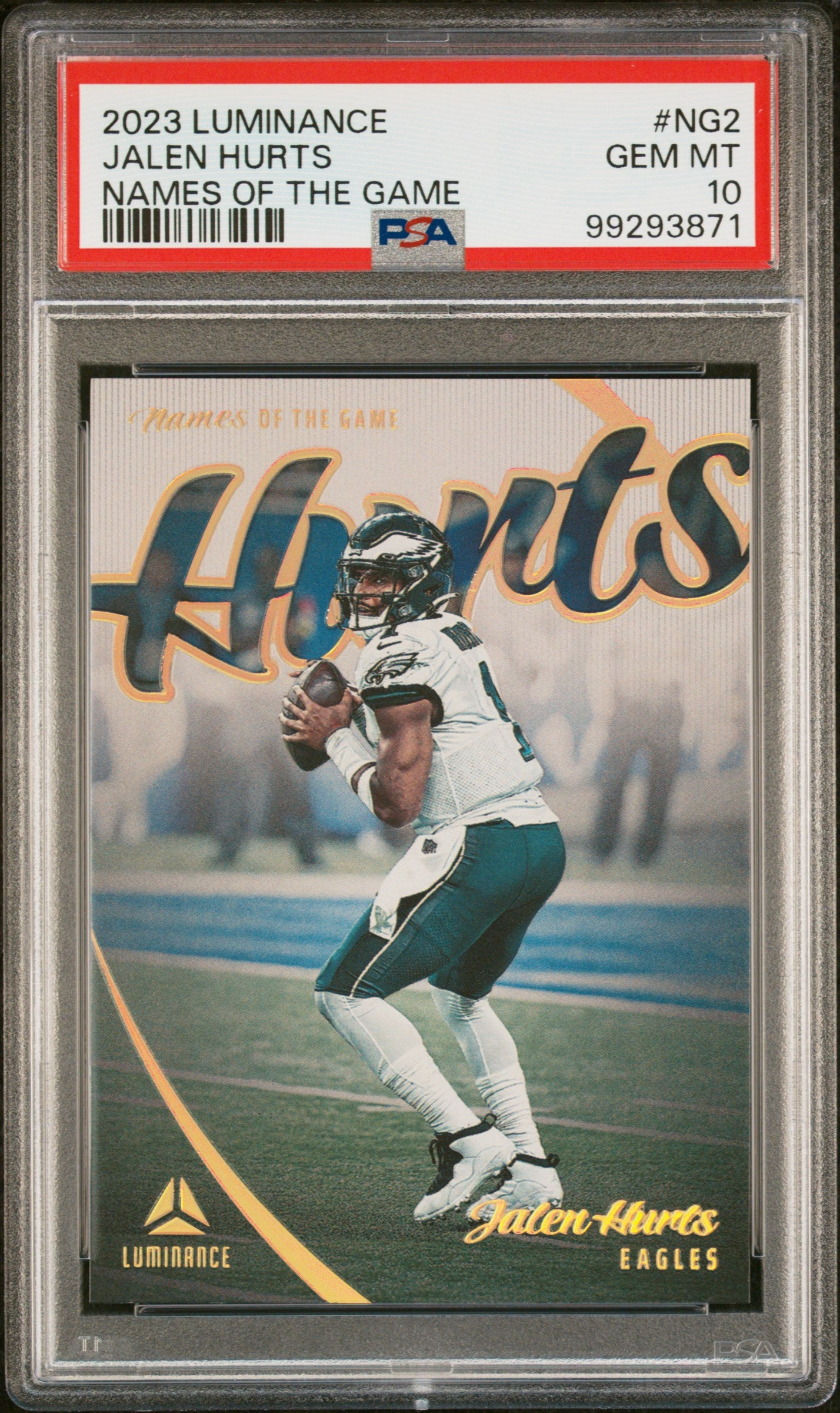 PSA 10 top Jalen Hurts