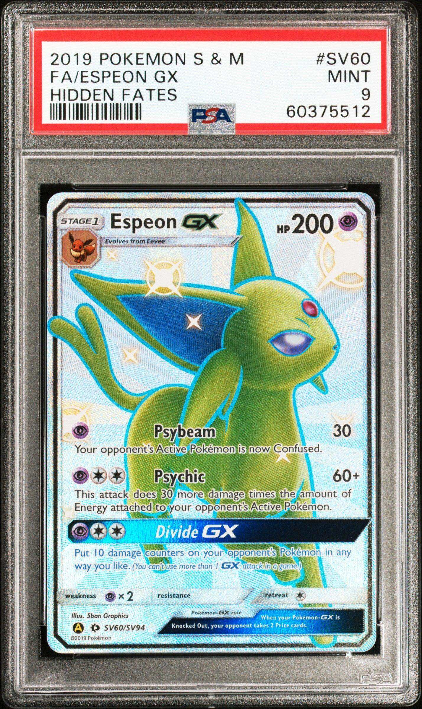 Pokemon Espeon #sv60 offers psa 9