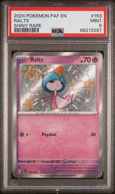 6x Pokémon Hidden Fates Shiny Ralts PSA 10 buy