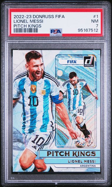 MESSI PITCH KINGS PSA 7 95167512