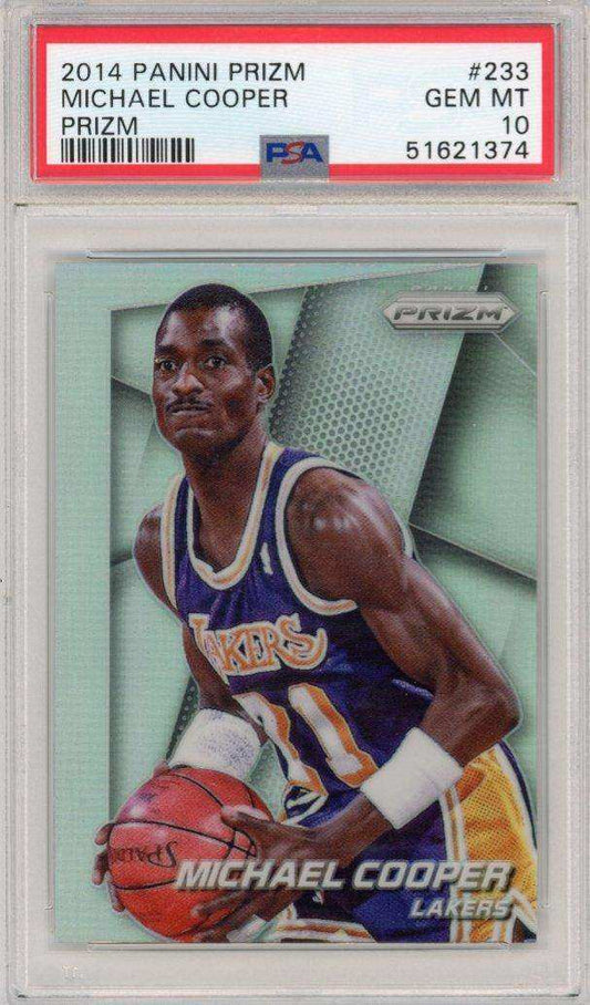 2014 Panini Prizm Michael Cooper #233 Prizm PSA 10