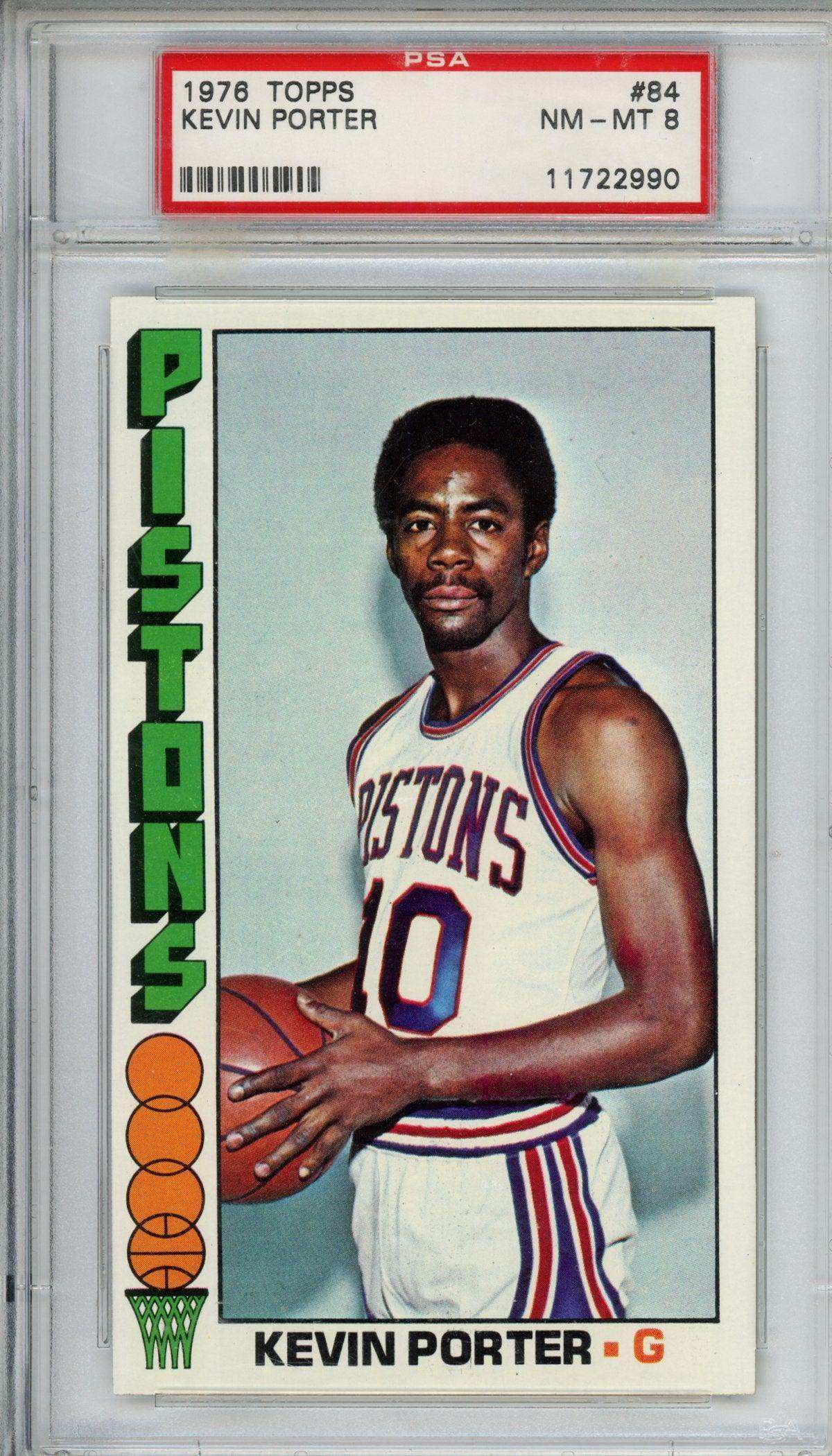 1976 Topps Kevin Porter #84 PSA 8