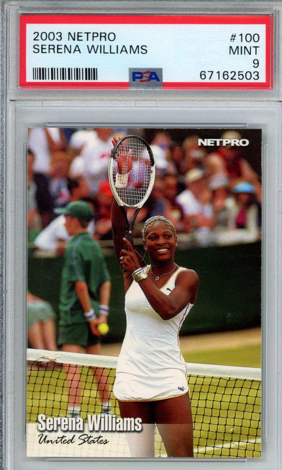 2003 Netpro Serena Williams #100 PSA 9