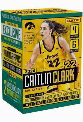 2024 Panini Caitlin Clark Collection Blaster Box