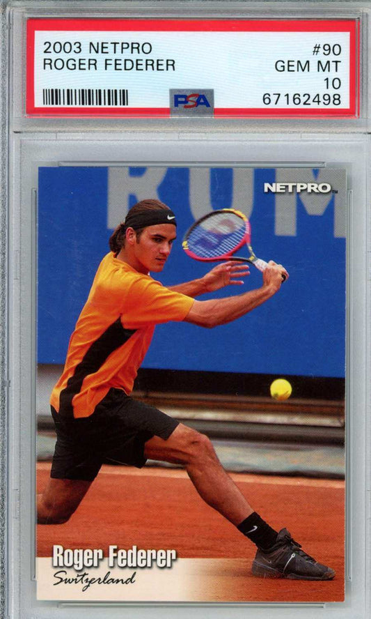 2003 Netpro Roger Federer #90 PSA 10