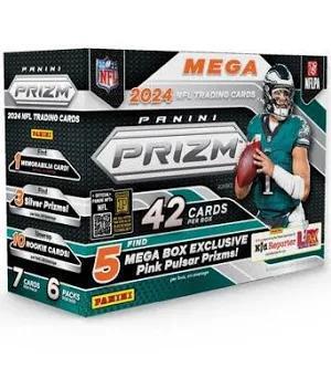 2024 Panini Prizm NFL Football Mega Box