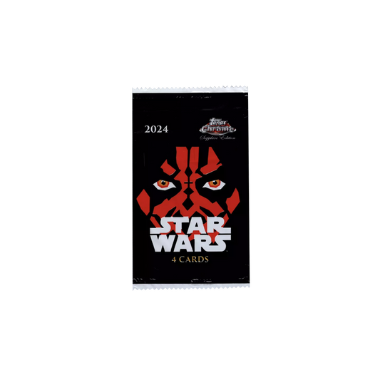 2024 Topps Chrome Stars Wars Sapphire Edition Phantom Menace Pack