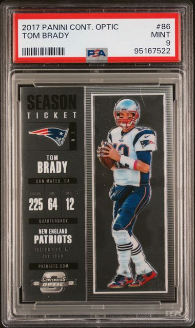 TOM BRADY CONTENDERS OPTIC PSA 9 95167522