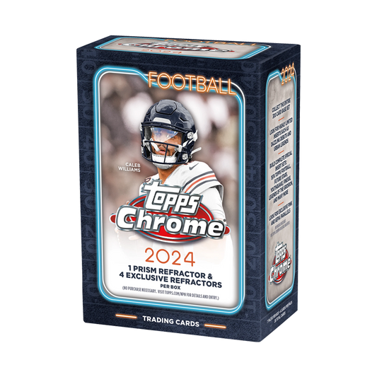 2024 Topps Chrome NFL Football Blaster Box