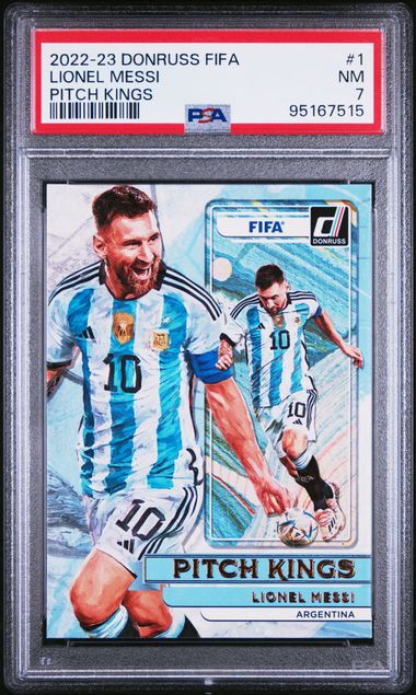 MESSI PITCH KINGS PSA 7 95167515