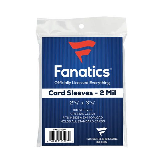 Fanatics Soft Sleeves - 100 Count