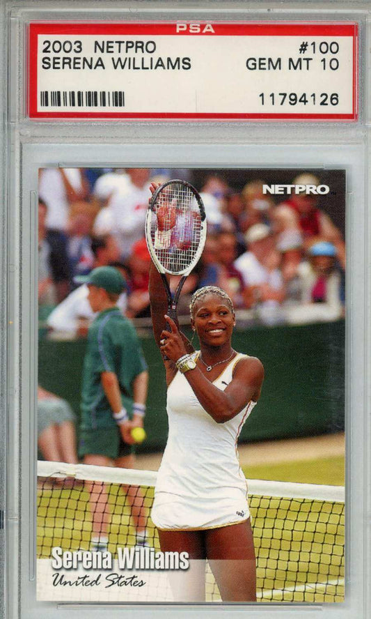 2003 Netpro Serena Williams #100 PSA 10