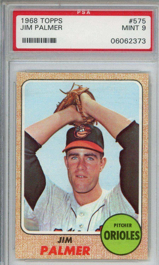 1968 Topps Jim Palmer #575 PSA 9