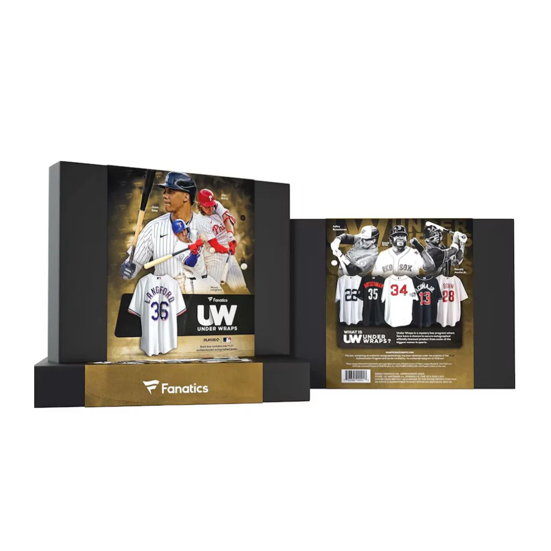 2025 Under Wraps MLB Auto Signed Jersey Mystery Boxes