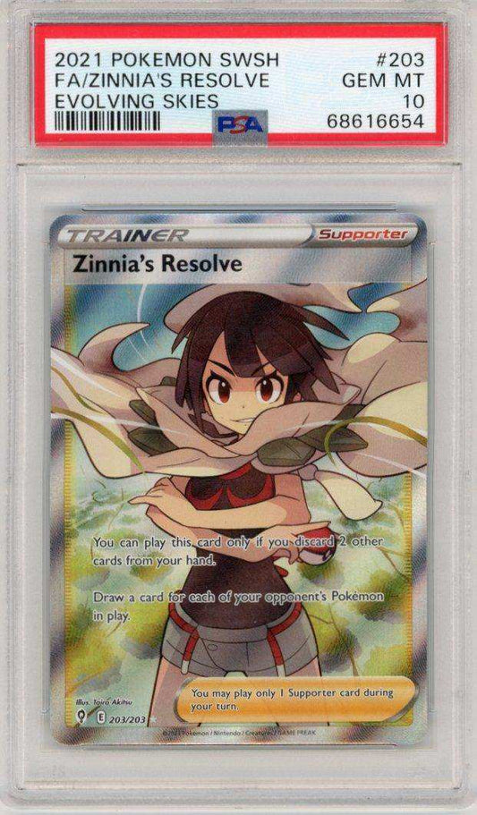 2021 PokéMon TCG Fa #203 PSA 10