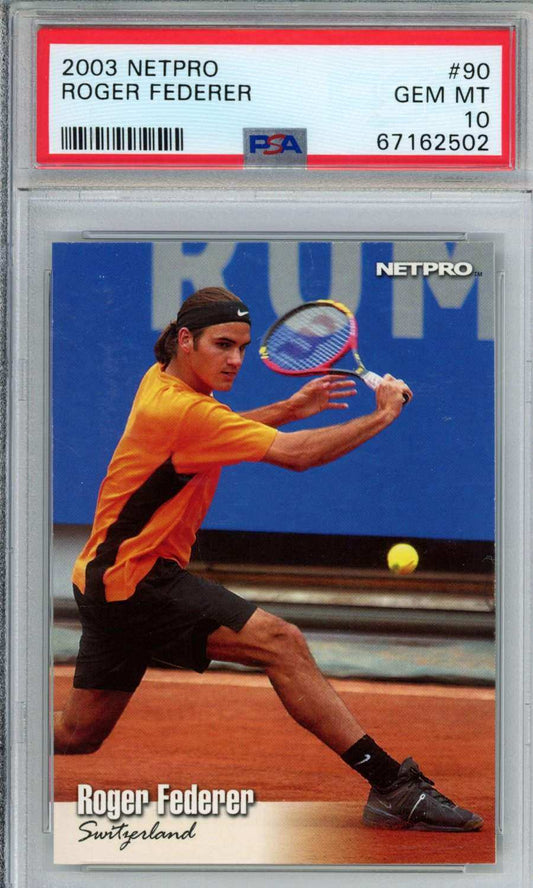 2003 Netpro Roger Federer #90 PSA 10