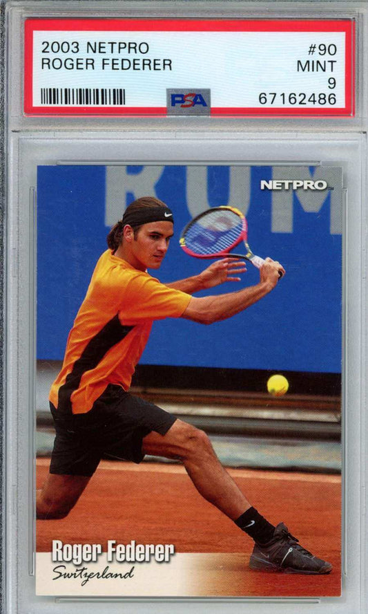 2003 Netpro Roger Federer #90 PSA 9