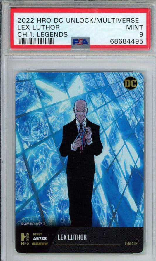 2022 Hro DC Unlock The Multiverse Chapter 1 Lex Luthor PSA 9