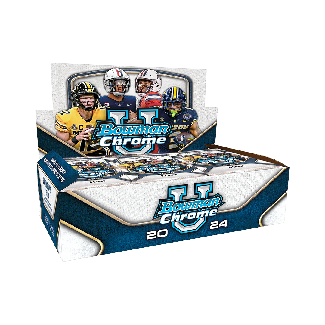 2024 Bowman University Chrome Football Jumbo Box