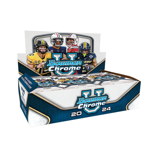 2024 Bowman University Chrome Football Jumbo Box