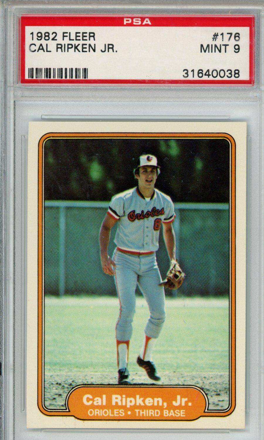 1982 Fleer Cal Ripken JR. #176 PSA