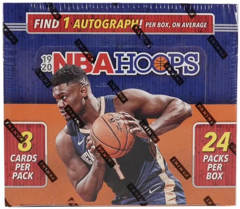 2019-20 NBA Hoops Retail Box