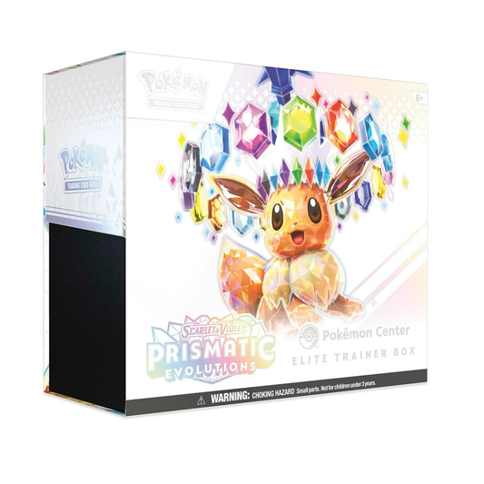 Prismatic Evolutions Pokemon Center Elite Trainer Box