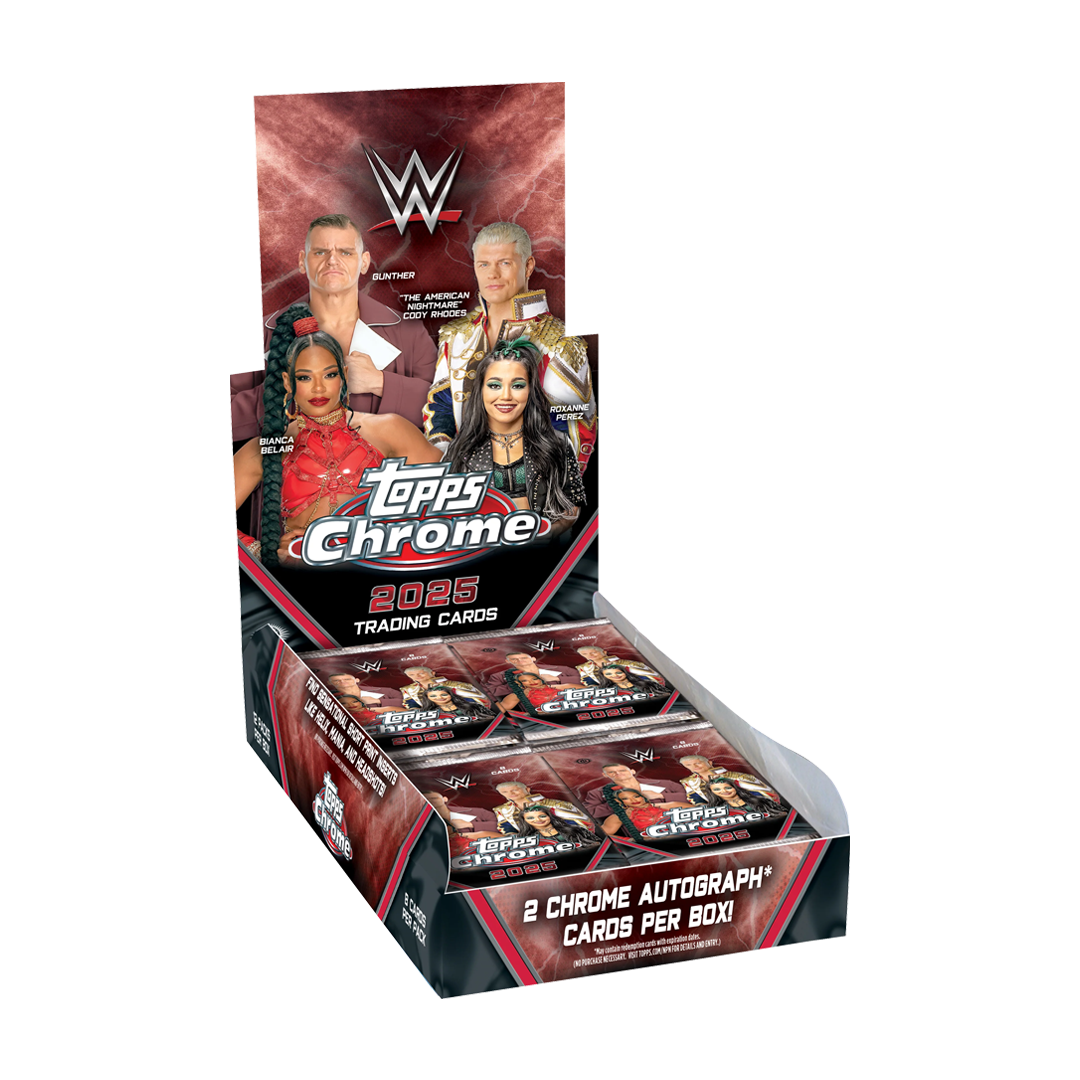 2025 Topps Chrome WWE Hobby Box