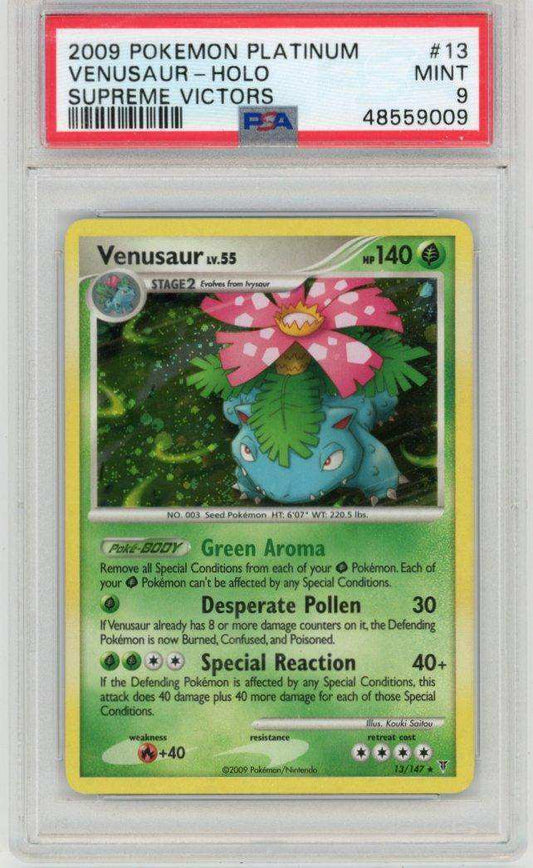 2009 PokéMon TCG Venusaur #13 PSA 9