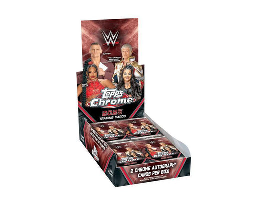 2025 Topps Chrome WWE Hobby Box