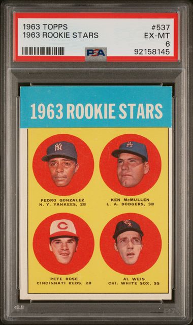 1963 ROOKIE STARS PSA 6 92158145