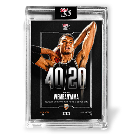 Victor Wembanyama - 2023-24 TOPPS NOW® Basketball Card VW-5