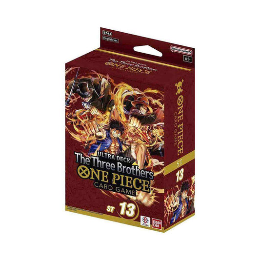 One Piece The Three Brothers Ultra Deck ST13