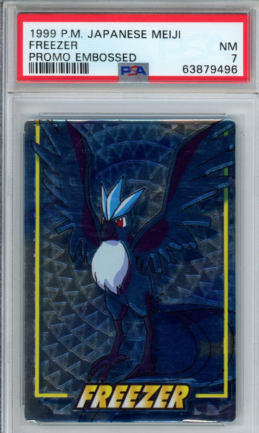 PokéMon TCG Freezer Japanese Promo Embossed PSA 7