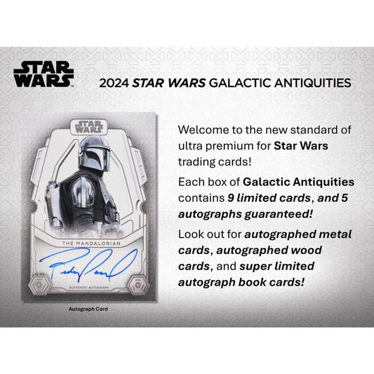 2024 Topps Star Wars Galactic Antiquities Hobby Case