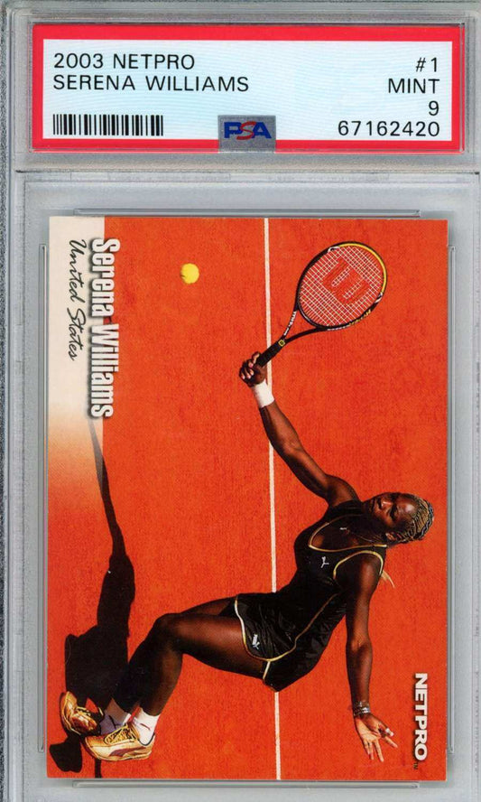 2003 Netpro Serena Williams #1 PSA 9