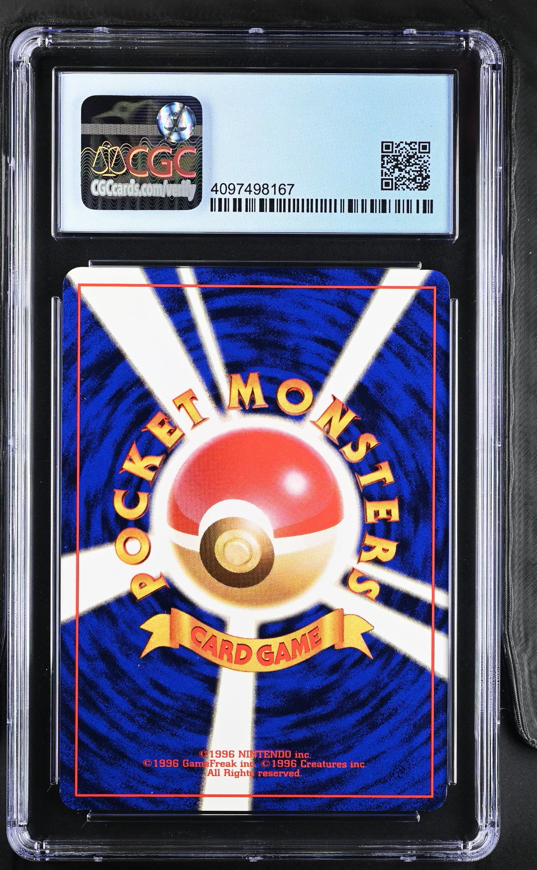 Pokémon Lt. Surge's Raichu Japanese CGC 8.5