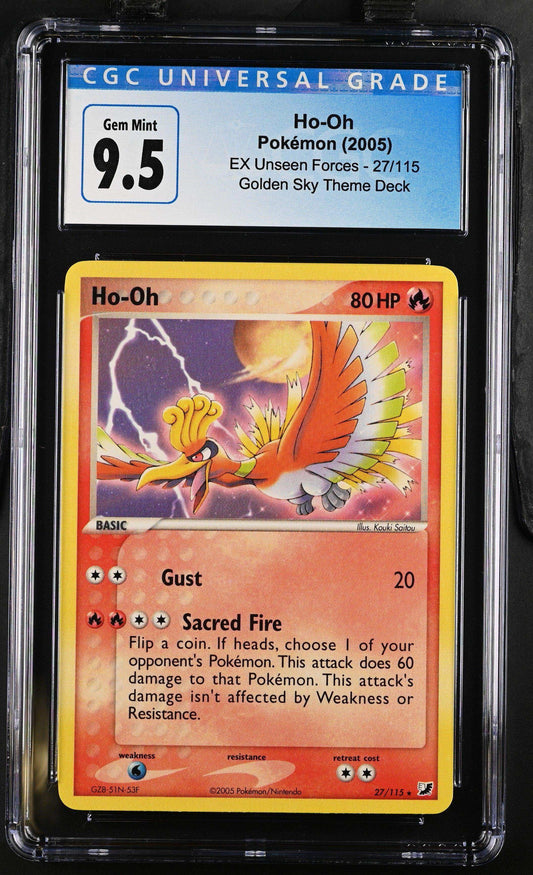 2005 Pokémon TCG Ho-Oh #27/115 English CGC 10