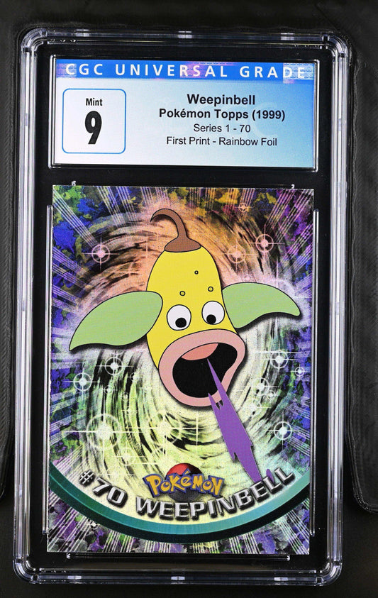 1999 Pokémon TCG Weepinbell #70 English CGC 9