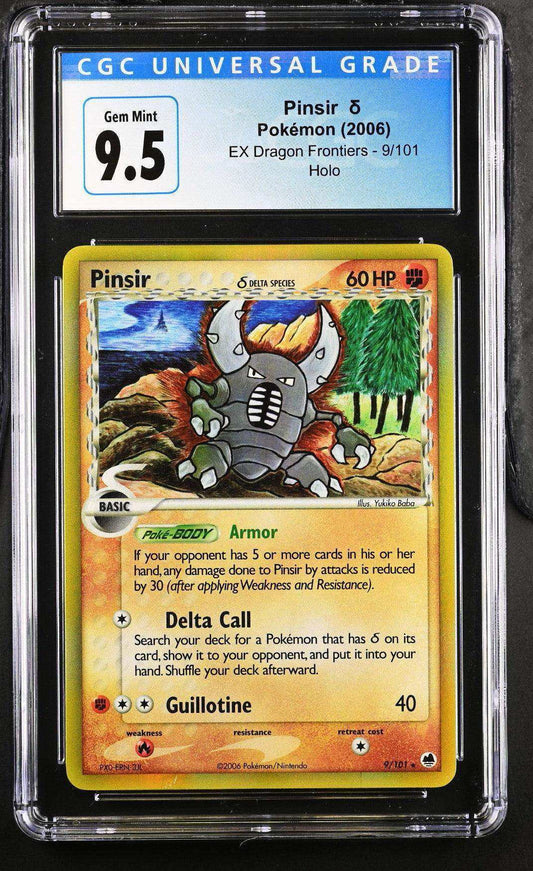 2006 Pokémon TCG Pinsir δ #9/101 English CGC 10