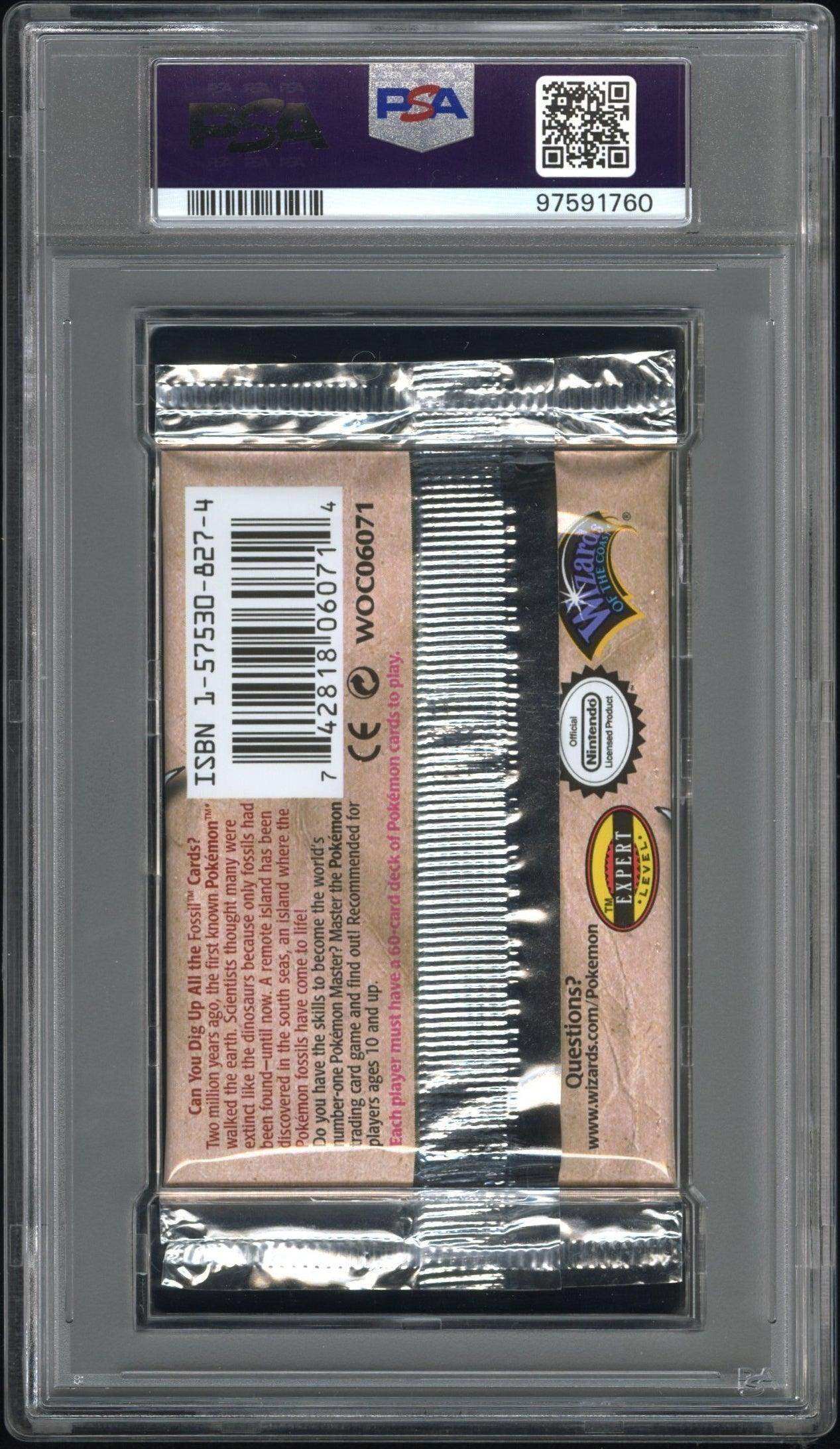 1999 Pokemon Fossil Pack 1ST Edition Zapdos PSA 10