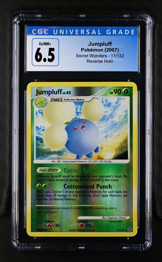 2007 Pokémon TCG Jumpluff #11/132 English CGC 6.5